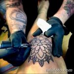 фото Тату на колене от 05.06.2018 №202 - Tattoo on the knee - tatufoto.com