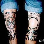 фото Тату на колене от 05.06.2018 №204 - Tattoo on the knee - tatufoto.com
