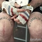 фото Тату на колене от 05.06.2018 №216 - Tattoo on the knee - tatufoto.com