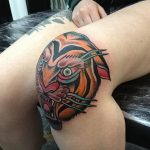 фото Тату на колене от 05.06.2018 №219 - Tattoo on the knee - tatufoto.com