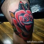 фото Тату на колене от 05.06.2018 №221 - Tattoo on the knee - tatufoto.com