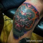 фото Тату на колене от 05.06.2018 №222 - Tattoo on the knee - tatufoto.com