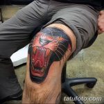 фото Тату на колене от 05.06.2018 №223 - Tattoo on the knee - tatufoto.com