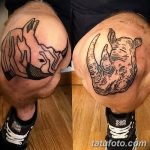 фото Тату на колене от 05.06.2018 №235 - Tattoo on the knee - tatufoto.com