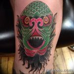 фото Тату на колене от 05.06.2018 №245 - Tattoo on the knee - tatufoto.com