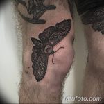 фото Тату на колене от 05.06.2018 №250 - Tattoo on the knee - tatufoto.com