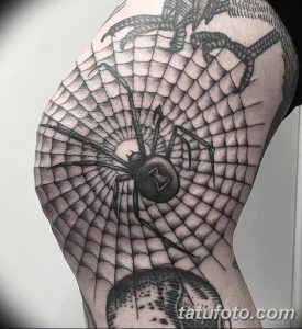фото Тату на колене от 05.06.2018 №255 - Tattoo on the knee - tatufoto.com