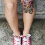 фото Тату на колене от 05.06.2018 №276 - Tattoo on the knee - tatufoto.com