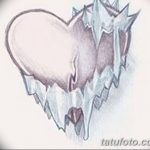 фото Эскизы тату Сердце от 20.06.2018 №014 - Sketches Tattoo Heart - tatufoto.com