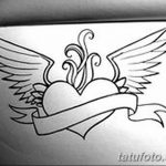 фото Эскизы тату Сердце от 20.06.2018 №047 - Sketches Tattoo Heart - tatufoto.com