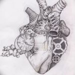 фото Эскизы тату Сердце от 20.06.2018 №055 - Sketches Tattoo Heart - tatufoto.com