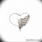 фото Эскизы тату Сердце от 20.06.2018 №065 - Sketches Tattoo Heart - tatufoto.com