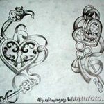 фото Эскизы тату Сердце от 20.06.2018 №071 - Sketches Tattoo Heart - tatufoto.com