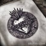 фото Эскизы тату Сердце от 20.06.2018 №074 - Sketches Tattoo Heart - tatufoto.com