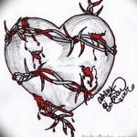 фото Эскизы тату Сердце от 20.06.2018 №078 - Sketches Tattoo Heart - tatufoto.com