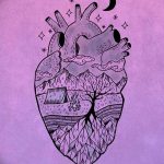 фото Эскизы тату Сердце от 20.06.2018 №079 - Sketches Tattoo Heart - tatufoto.com