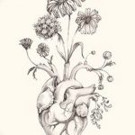 фото Эскизы тату Сердце от 20.06.2018 №087 - Sketches Tattoo Heart - tatufoto.com