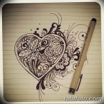 фото Эскизы тату Сердце от 20.06.2018 №096 - Sketches Tattoo Heart - tatufoto.com
