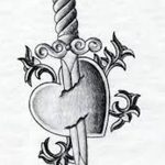 фото Эскизы тату Сердце от 20.06.2018 №097 - Sketches Tattoo Heart - tatufoto.com