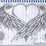 фото Эскизы тату Сердце от 20.06.2018 №099 - Sketches Tattoo Heart - tatufoto.com