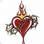 фото Эскизы тату Сердце от 20.06.2018 №101 - Sketches Tattoo Heart - tatufoto.com