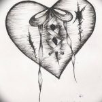 фото Эскизы тату Сердце от 20.06.2018 №126 - Sketches Tattoo Heart - tatufoto.com