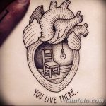 фото Эскизы тату Сердце от 20.06.2018 №130 - Sketches Tattoo Heart - tatufoto.com