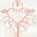 фото Эскизы тату Сердце от 20.06.2018 №155 - Sketches Tattoo Heart - tatufoto.com