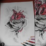 фото Эскизы тату Сердце от 20.06.2018 №157 - Sketches Tattoo Heart - tatufoto.com