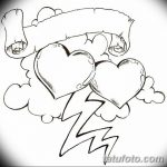 фото Эскизы тату Сердце от 20.06.2018 №165 - Sketches Tattoo Heart - tatufoto.com