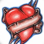 фото Эскизы тату Сердце от 20.06.2018 №167 - Sketches Tattoo Heart - tatufoto.com