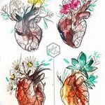 фото Эскизы тату Сердце от 20.06.2018 №181 - Sketches Tattoo Heart - tatufoto.com