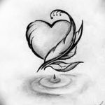 фото Эскизы тату Сердце от 20.06.2018 №194 - Sketches Tattoo Heart - tatufoto.com