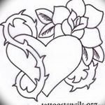 фото Эскизы тату Сердце от 20.06.2018 №197 - Sketches Tattoo Heart - tatufoto.com