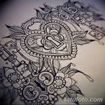 фото Эскизы тату Сердце от 20.06.2018 №199 - Sketches Tattoo Heart - tatufoto.com