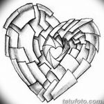 фото Эскизы тату Сердце от 20.06.2018 №213 - Sketches Tattoo Heart - tatufoto.com