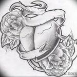 фото Эскизы тату Сердце от 20.06.2018 №220 - Sketches Tattoo Heart - tatufoto.com