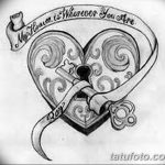 фото Эскизы тату Сердце от 20.06.2018 №223 - Sketches Tattoo Heart - tatufoto.com