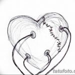 фото Эскизы тату Сердце от 20.06.2018 №237 - Sketches Tattoo Heart - tatufoto.com