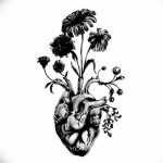 фото Эскизы тату Сердце от 20.06.2018 №242 - Sketches Tattoo Heart - tatufoto.com