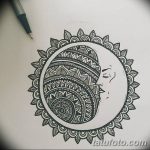 фото Эскизы тату полумесяц от 18.06.2018 №040 - Sketches of a moon tattoo - tatufoto.com