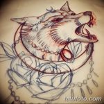 фото Эскизы тату полумесяц от 18.06.2018 №071 - Sketches of a moon tattoo - tatufoto.com