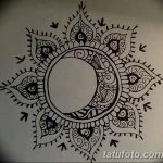 фото Эскизы тату полумесяц от 18.06.2018 №084 - Sketches of a moon tattoo - tatufoto.com