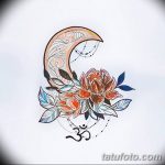фото Эскизы тату полумесяц от 18.06.2018 №120 - Sketches of a moon tattoo - tatufoto.com
