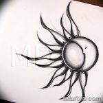 фото Эскизы тату полумесяц от 18.06.2018 №128 - Sketches of a moon tattoo - tatufoto.com