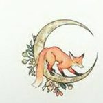 фото Эскизы тату полумесяц от 18.06.2018 №163 - Sketches of a moon tattoo - tatufoto.com
