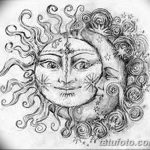 фото Эскизы тату полумесяц от 18.06.2018 №190 - Sketches of a moon tattoo - tatufoto.com