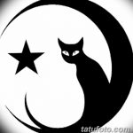 фото Эскизы тату полумесяц от 18.06.2018 №202 - Sketches of a moon tattoo - tatufoto.com