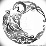 фото Эскизы тату полумесяц от 18.06.2018 №212 - Sketches of a moon tattoo - tatufoto.com