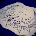 фото Эскизы тату полумесяц от 18.06.2018 №236 - Sketches of a moon tattoo - tatufoto.com